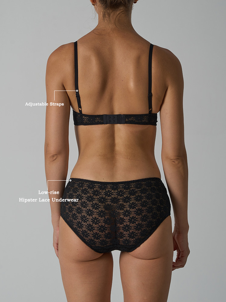 VITALINOVO 3 Pieces Lace Linge - Sheer Bra Lace review and price